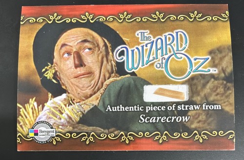 2006 wizard prop card - of, oz